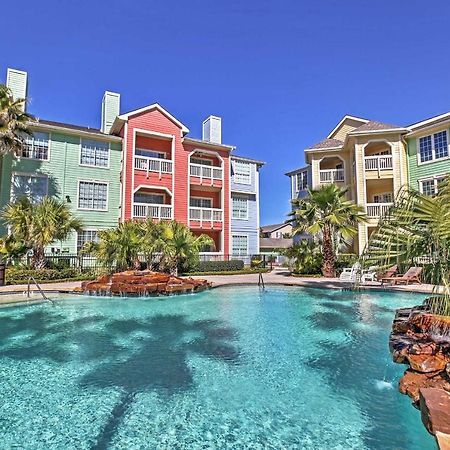 Colorful Galveston Retreat Steps From Beach And Pool Экстерьер фото